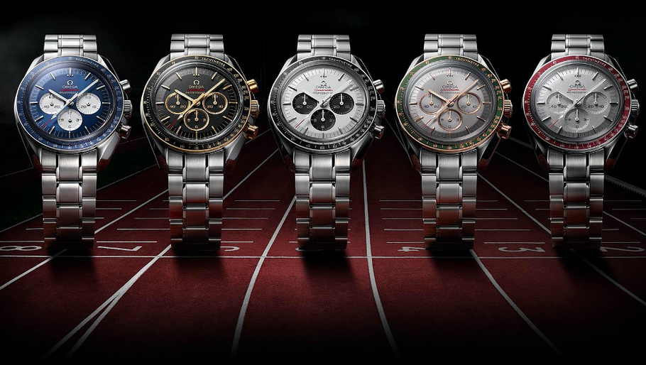 Omega's Five Olympic Rings - Limited Edition of Speedmaster 2020 Tokyo Olympic Game