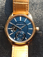 Load image into Gallery viewer, Grönefeld 1941 Remontoire, Blue Guilloche Dial by Kari Voutilainen