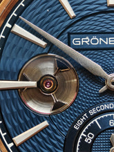 Load image into Gallery viewer, Grönefeld 1941 Remontoire, Blue Guilloche Dial by Kari Voutilainen