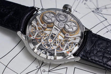 Load image into Gallery viewer, Bernhard Lederer Central Impulse Chronometer Deep Blue