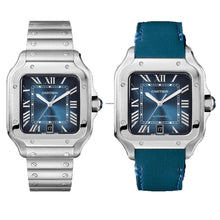 将图片加载到图库查看器,Cartier Santos De Cartier Blue WSSA0030