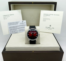 Load image into Gallery viewer, H.Moser & Cie. Pioneer Centre Seconds Swiss Mad Red 3200-1207