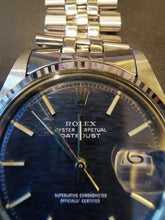 Load image into Gallery viewer, Rolex Datejust 1601 Blue Brick / Mosiac Dial 1601