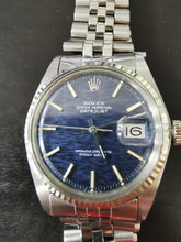Load image into Gallery viewer, Rolex Datejust 1601 Blue Brick / Mosiac Dial 1601