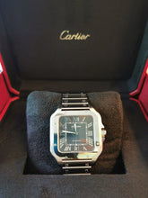 将图片加载到图库查看器,Cartier Santos De Cartier Blue WSSA0030