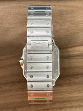 将图片加载到图库查看器,Cartier Santos White WSSA0018