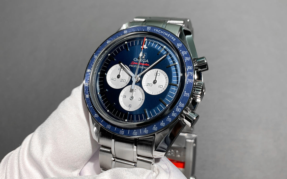 Omega Speedmaster Tokyo Olympic 2020 Blue Panda 522.30.42.30