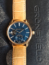 Load image into Gallery viewer, Grönefeld 1941 Remontoire, Blue Guilloche Dial by Kari Voutilainen
