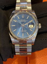 Load image into Gallery viewer, Rolex Datejust 36mm Bule 126234
