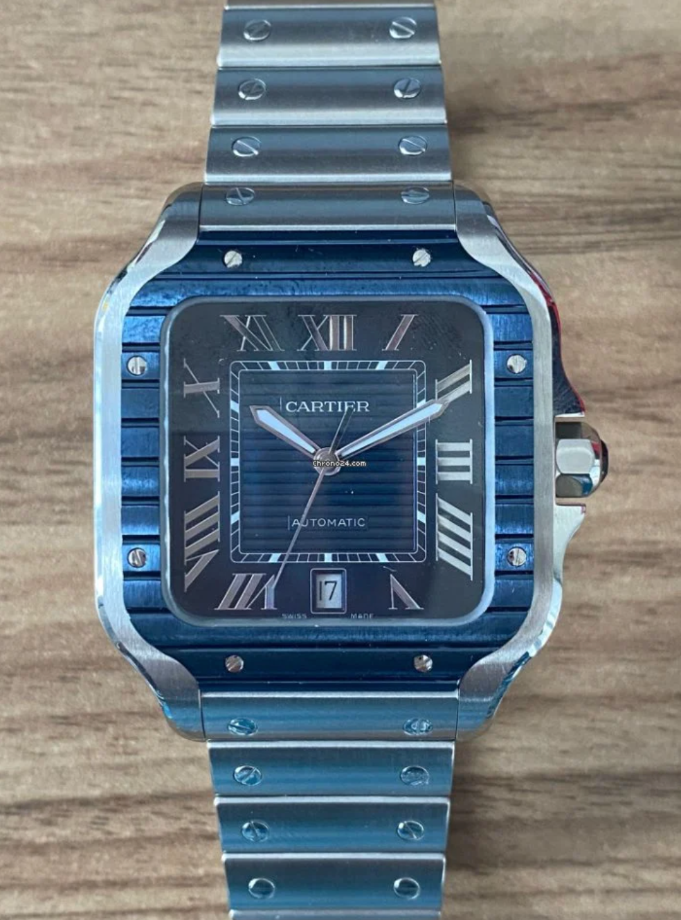 Santos de 2025 cartier blue