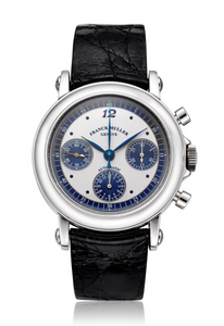 Franck Muller Chronograph Blue Panda dial (very rare)