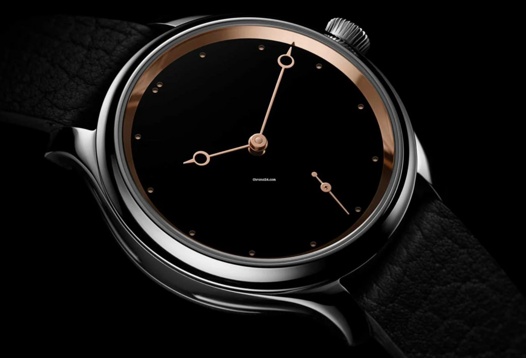H.Moser & Cie. The Armoury Endeavour Small Seconds Total Eclipse RG Inner Bezel 28pc