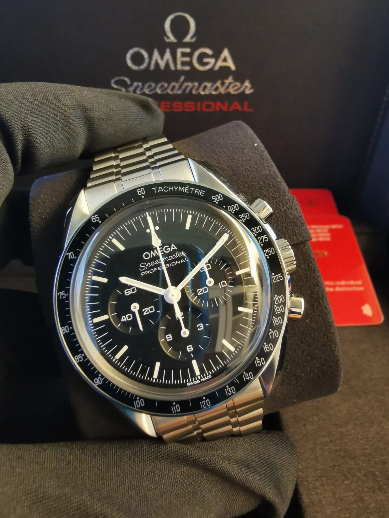 NEW MOONWATCH PROFESSIONAL 3861 CO AXIAL MASTER CHRONOMETER