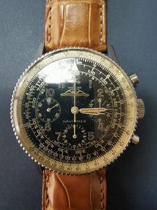 Breitling Navitimer 806 AOPA All Black 1960s