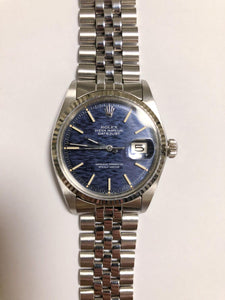 Rolex Datejust 1601 Blue Brick / Mosiac Dial 1601