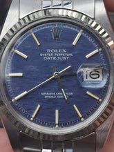 將圖片載入圖庫檢視器 Rolex Datejust 1601 Blue Brick / Mosiac Dial 1601
