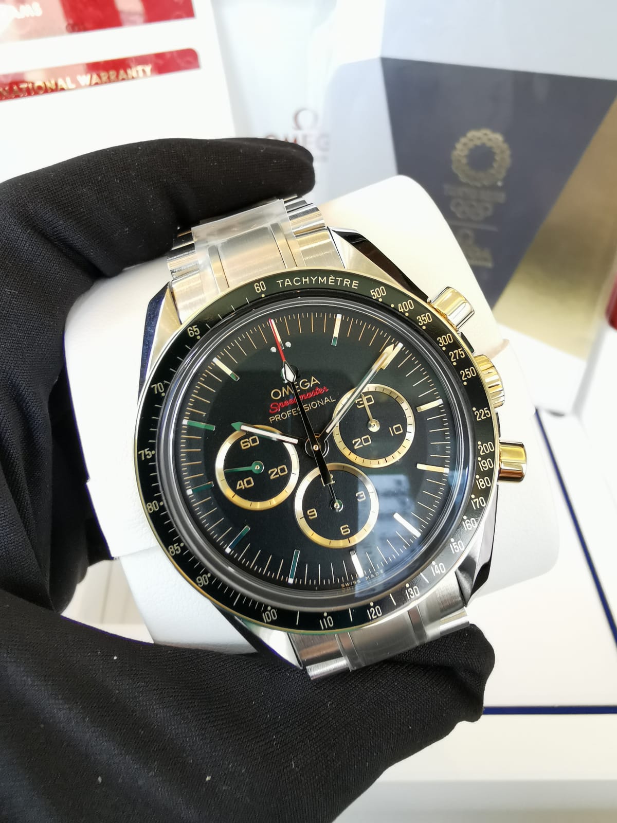 Omega Speedmaster Tokyo Olympic 2020 Black and Yellow 522.20.42.30