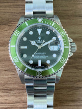 Load image into Gallery viewer, Rolex 16610LV Submariner &quot;Kermit&quot; Lime Z Series
