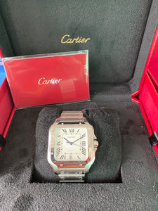 Cartier Santos White WSSA0018