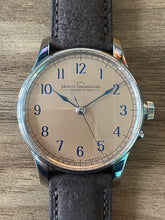 将图片加载到图库查看器，Moritz Grossmann Central Second Blue Salmon Dial 25 piece limited
