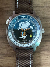Load image into Gallery viewer, The Bamford × Peanuts “Joe Preppy” GMT Limited Edition For HODINKEE 250pc ltd
