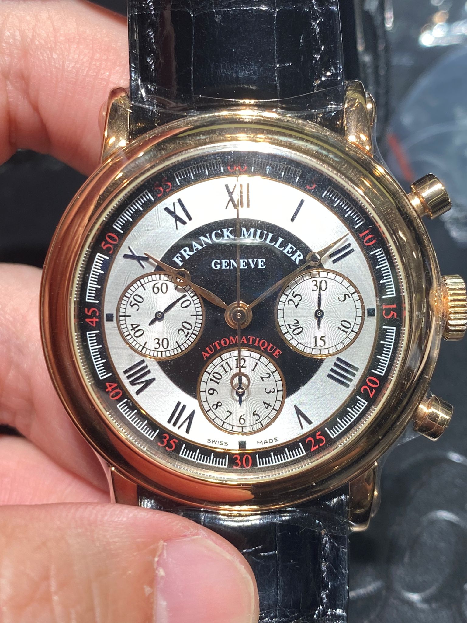 Franck Muller 7002 Double Face Chronograph