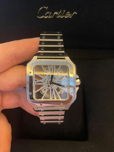 Cartier Santos Skeleton WHSA0015