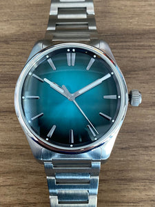 H.Moser & Cie. Pioneer Centre Seconds Mega Cool Blue Lagoon 3200-1214