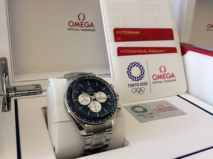Omega Speedmaster Tokyo Olympic 2020 Blue Panda 522.30.42.30.03.001